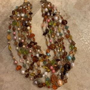 gorgeous chunky necklace by lia sophia